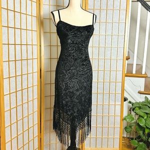 Guess Black Floral Dress